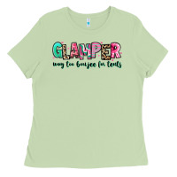 Matcha glamper way too boujee for tents Ladies Tee - RanaPortraitStore