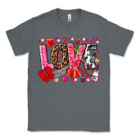 Charcoal Heather valentines day love nurse Classic Tee - NancyCooperArtShop