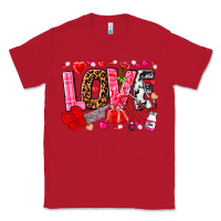 Red valentines day love nurse Classic Tee - NancyCooperArtShop