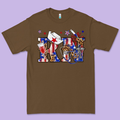 Rn Registered Nurse Billie Wilder Premium Tee Designed By Texasbilliewilder