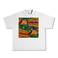 Lunar Rock christmas school bus seamless pattern Urban Heavy Tee - BundleAndBundleShop