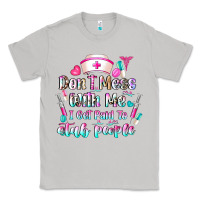Moon Dust Don't Mess With Me I Get Paid To Stab People Classic Tee - CowhideDigitalArt