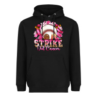 Black strike out cancer baseball Heavyweight Hoodie - Artiststas