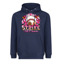 Navy strike out cancer baseball Heavyweight Hoodie - Artiststas