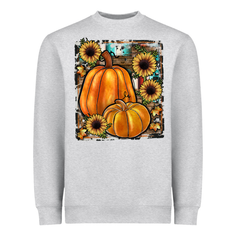 Sunflowers, Pumpkin, Cowhide, Serape Heavyweight Sweatshirt by JahusDesignShop | Teevron