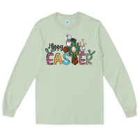 Matcha cross rabbit gnomes happy easter Long Sleeve Tee - Jasminsmagicworld