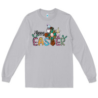 Moon Dust cross rabbit gnomes happy easter Long Sleeve Tee - Jasminsmagicworld