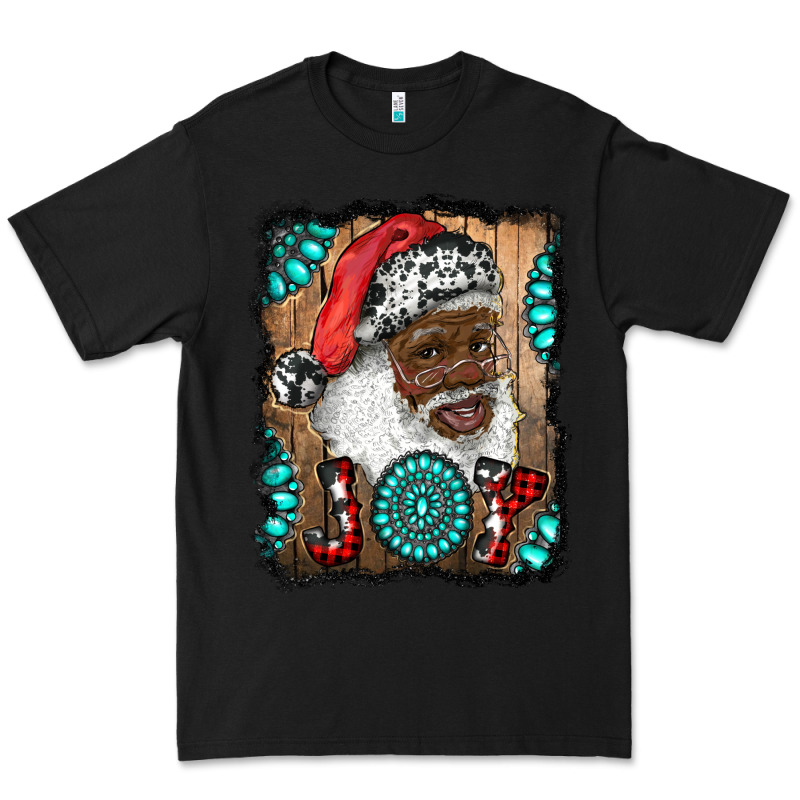 African American Santa Joy Premium Tee by RanaPortraitStore | Teevron