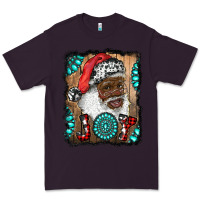 Plum african american santa joy Premium Tee - RanaPortraitStore