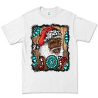 White african american santa joy Premium Tee - RanaPortraitStore