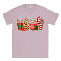 Lilac christmas tree cake and coffee cups ado Classic Tee - AdoDesignShop
