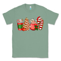 Sage christmas tree cake and coffee cups ado Classic Tee - AdoDesignShop