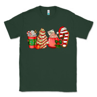 Sports Green christmas tree cake and coffee cups ado Classic Tee - AdoDesignShop