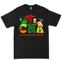 Black cna juneteenth certified nursing assistant Premium Tee - AdoDesignShop
