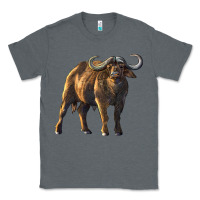 Charcoal Heather Buffalo Classic Tee - LillyAllenDesigns
