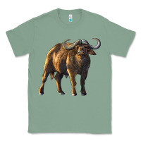 Sage Buffalo Classic Tee - LillyAllenDesigns