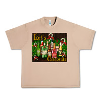 Burro Christmas cocktail Urban Heavy Tee - AdoDesignShop