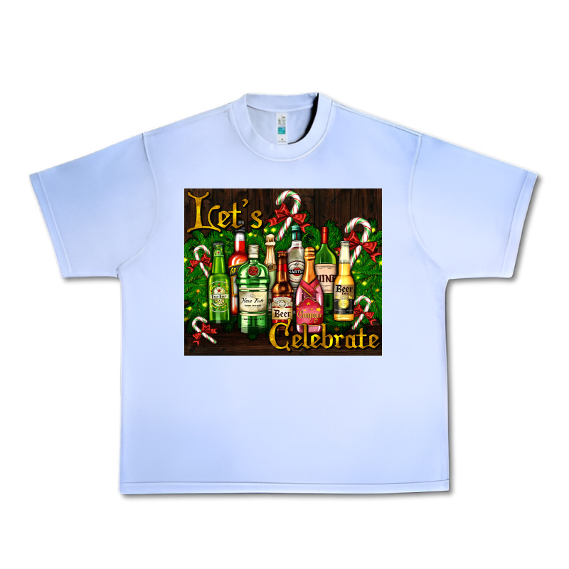 Christmas Cocktail Urban Heavy Tee by AdoDesignShop | Teevron