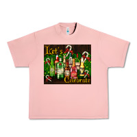 Salmon Christmas cocktail Urban Heavy Tee - AdoDesignShop