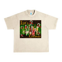Sandshell Christmas cocktail Urban Heavy Tee - AdoDesignShop