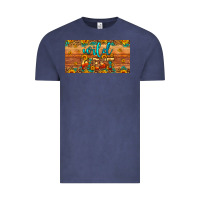 Vintage Denim wild west license plate Vintage Tee - Artiststas