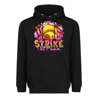 Black strike out cancer softball Heavyweight Hoodie - Artiststas