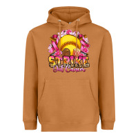 Meerkat strike out cancer softball Heavyweight Hoodie - Artiststas