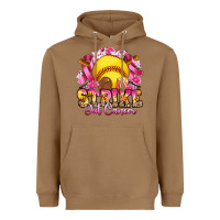 Toasted Coconut strike out cancer softball Heavyweight Hoodie - Artiststas