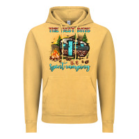 Vintage Mustard the best days are spent camping Vintage Hoodie - JahusDesignShop