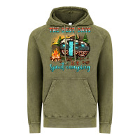 Vintage Olive the best days are spent camping Vintage Hoodie - JahusDesignShop