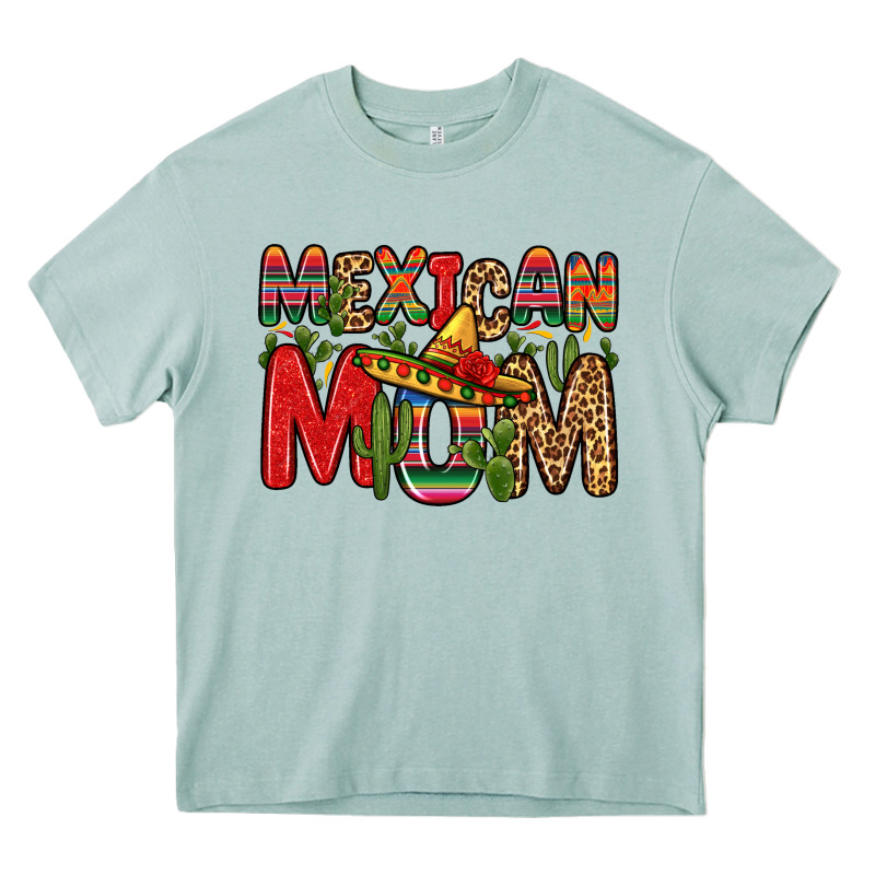 Mexican Mom Heavy Core Tee by Zillion Design Studio | Teevron