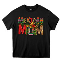 Black mexican mom Heavy Core Tee - Zillion Design Studio