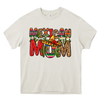 Cream mexican mom Heavy Core Tee - Zillion Design Studio