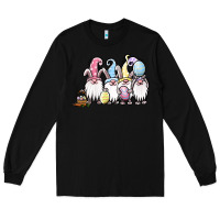 Black easter bunny gnomes Long Sleeve Tee - Jasminsmagicworld