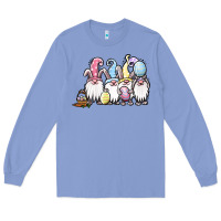 Colony Blue easter bunny gnomes Long Sleeve Tee - Jasminsmagicworld