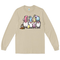 Mushroom easter bunny gnomes Long Sleeve Tee - Jasminsmagicworld