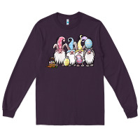 Plum easter bunny gnomes Long Sleeve Tee - Jasminsmagicworld