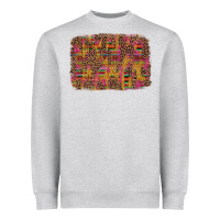 Heather Grey cinco de mayo leopard glitter Heavyweight Sweatshirt - Artiststas