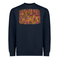Navy cinco de mayo leopard glitter Heavyweight Sweatshirt - Artiststas