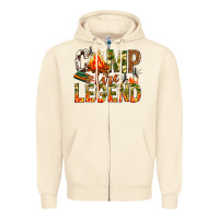 Sandshell camp fire legend Zipper Hoodie - NancyCooperArtShop