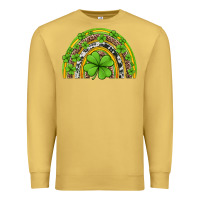 Antique Gold western st patricks rainbow Premium Sweatshirt - Jasminsmagicworld