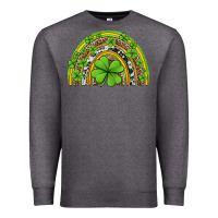 Charcoal Heather western st patricks rainbow Premium Sweatshirt - Jasminsmagicworld