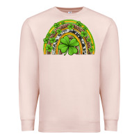 Pale Pink western st patricks rainbow Premium Sweatshirt - Jasminsmagicworld