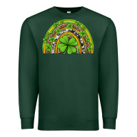 Sports Green western st patricks rainbow Premium Sweatshirt - Jasminsmagicworld