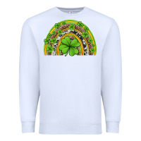 White western st patricks rainbow Premium Sweatshirt - Jasminsmagicworld