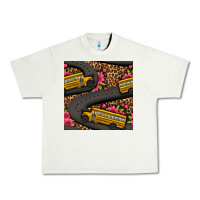 Pistachio flower leopard school bus seamless pattern Urban Heavy Tee - BundleAndBundleShop