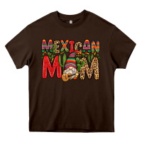 Chocolate Brown mexican mom gnome Heavy Core Tee - Zillion Design Studio