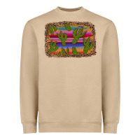 Mushroom cinco de mayo leopard frame Heavyweight Sweatshirt - Artiststas