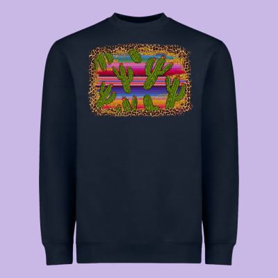 Cinco De Mayo Leopard Frame Heavyweight Sweatshirt Designed By Artiststas