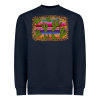 Navy cinco de mayo leopard frame Heavyweight Sweatshirt - Artiststas